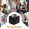 Portable Sauna Steamer Machine with Remote Control, 3L 1200W Upgrated