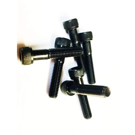 M4 x 30 High Tensile Hex Socket Head Cap Screws - Black (Pack of 4)