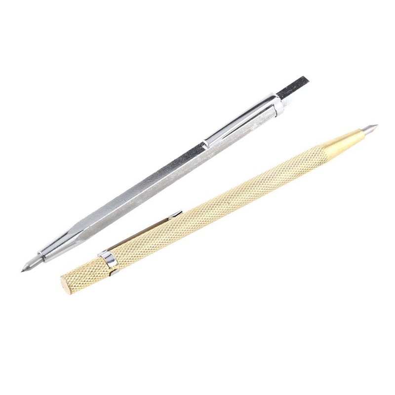 FTVOGUE Pocket Carbide Tip Scriber, Hand Tools Scribers Etching Engraving