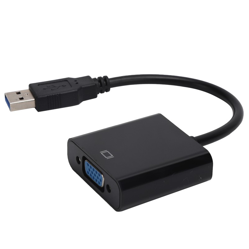 USB3.0 to VGA Converter 5Gbps HD 1080P Adapter Cable 15Pin