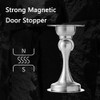 SagaSave Stainless Steel Door Stopper with Solid Buffer Magnetic Door