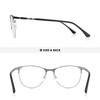 OLIEYE Cat Eye Reading Glasses For Women Retro Design Reader