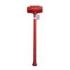 Trusty-Cook - Polyurethane Dead Blow Hammer (144 oz, Red)