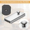 Grevosea 2 Pieces Magnetic Seam Guide, Sewing Machine Attachments Metal