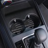 Qkari 2 Pack Car Cup Holder Coaster,2.9 Inch Anti Slip