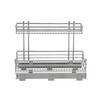 Household Essentials C42621-1 Glidez 2-Tier Undersink Cabinet Organizer | Pull