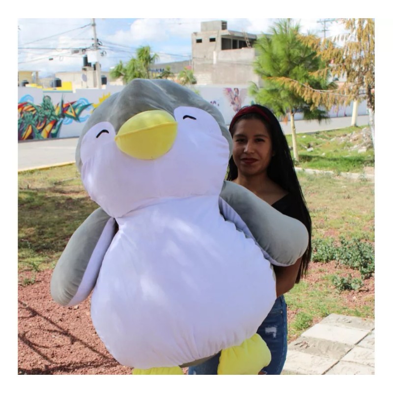 Peluche Gigante Pingüino Extrasuave 1oocm