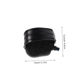 SUPVOX Adjustable Indoor Exercise Bike Pedals Straps Replacement Cycling Pedals for Ebike Comfortable Flat