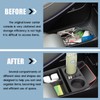 Neepiar Lower Center Console Organizer Tray Compatible with 2019-2022 2023