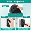Gulfmew Adjustable Thermostat, Plug in Heating and Cooling Thermostat Controlled