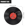 Alipis Vinyl Record Wall Clocks, 30cm Creative Music Vinyl Records