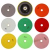 9Pcs/Set 5 Inch Diamond Polishing Pad Set Marble Concrete Stone