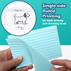 Blue Index Cards 4x6 Lined Ruled Flash Note Cards 100