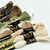 14 Skeins Per Pack Brown Embroidery Threads,Brown Thread,Sewing Thread Kit,Cotton