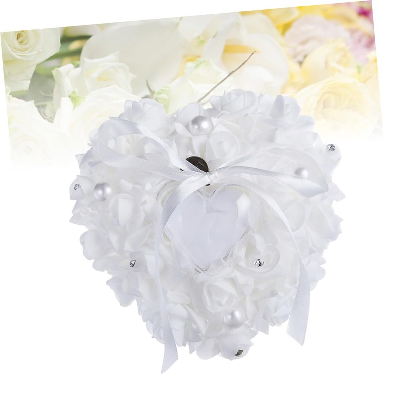 LABRIMP -Shaped Wedding Box Elegant Rose Flowers for Valentine's Day