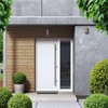 KTC-HOME - Premium House Number White Including Mounting Material -