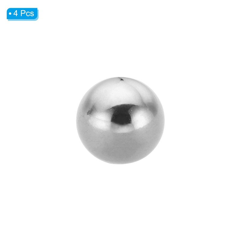 PATIKIL M5x15mm Ball Nuts Knob, 4 Pcs Female Thread 304