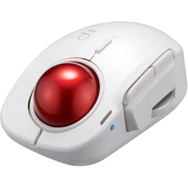 Nakabayashi MUS-TBLF185W Digio2 Mini Bluetooth 5-Button Laser Index Finger Mouse White