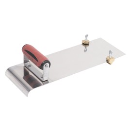 MARSHALLTOWN Stainless Steel Hand Edgers w/Adjustable Groover, 13mm Radius, 19mm Groove Depth, Made in the USA, 3492D