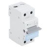 Dual Power Manual Transfer Switch DIN Rail Mounting Single Side