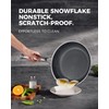 Non Stick Frying Pans, 12 inch Hybrid Pans with Lid