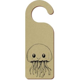 'Cute Jellyfish ' 200mm x 72mm Door Hanger/Sign (DH00045945)