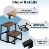 iTsst 2 Step Stool for Adults Wooden Step Stool with