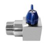 Beduan 3/8” NPT Mini Ball Valve Male to Female Stainless