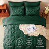 CozyLux Full Comforter Set 7 Pieces Bed in a Bag