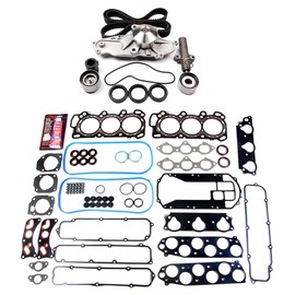 KEYALL Engine Timing Belt Kit with Head Gasket Set Fit For Acura CL 2001-2003,For Acura MDX 2001-2002,For Acura TL 2000-2003,For Honda Odyssey 2002-2004,For Honda Pilot 2003-2004,