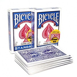 Penguin Magic Bicycle Stripper Playing Cards Trick Deck (Blue) Edition Box