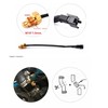 Motorcycle Water Temp Meter,DC12V Ultra Thin Digital Thermometer Instrument ABS