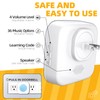Wireless Doorbell 1200 feet Waterproof Door Bell with Flash LED