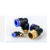 Pneumatic Push-in Fitting Angle 90° 1/4 Inch to 6 mm