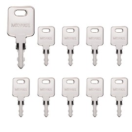 10PCS RV Key MK9901 Fits FIC Code 9901, 6601 New Motorhome Master Key