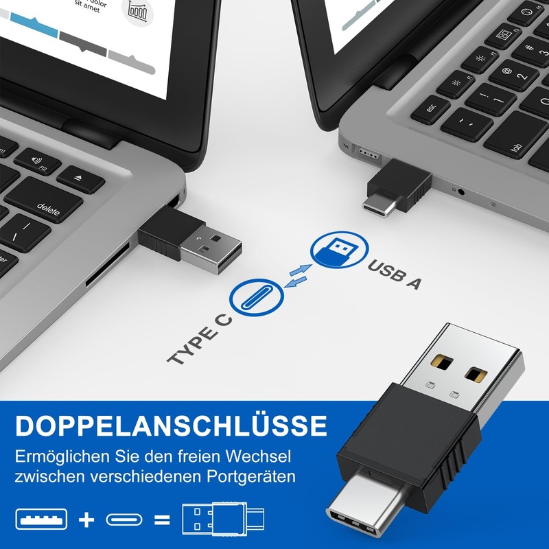 Digital Presenter, USB C Wireless 2.4GHz PowerPoint Remote Control, Pointer