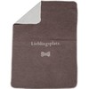 David Fussenegger [W0724] Pet Blanket Favourite Place Brown 90 x