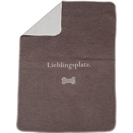 David Fussenegger [W0724] Pet Blanket Favourite Place Brown 90 x 70 cm