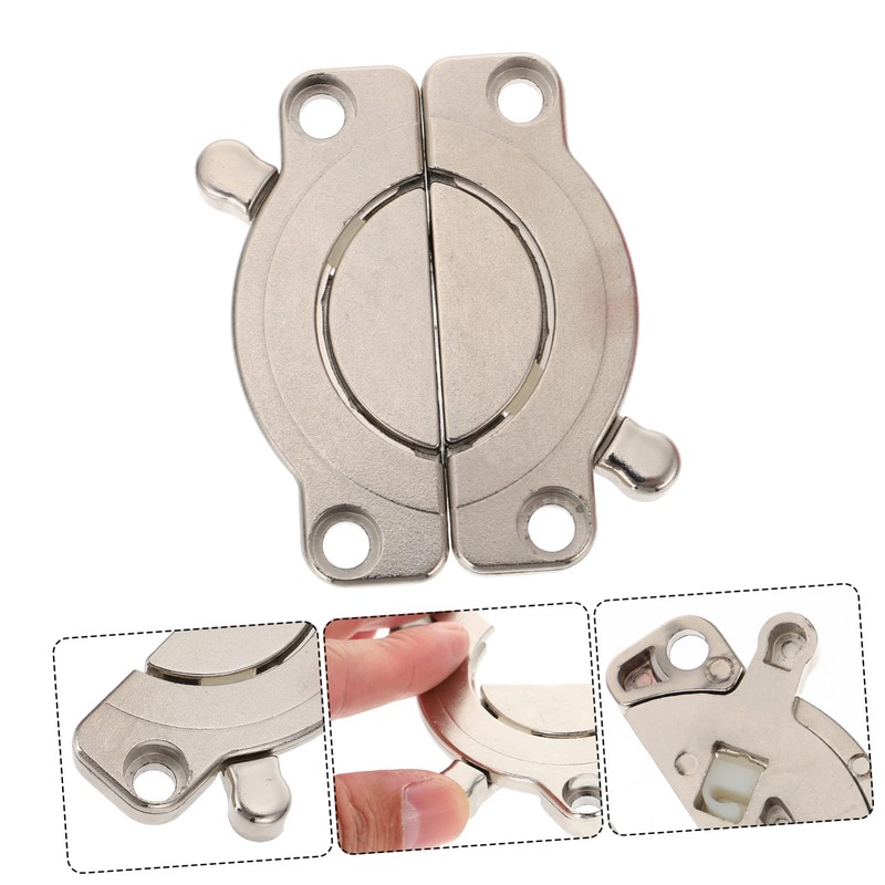 POPETPOP Heavy Duty Table Locks Zinc Alloy Connector Combination for