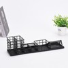 7pcs Mesh Desk Organizer Multi Functional Phone Holder Paperclip Storage