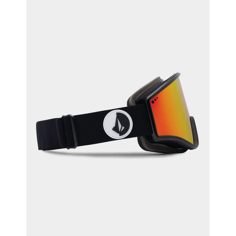 Yae Goggle Gloss Black - Red Chrome