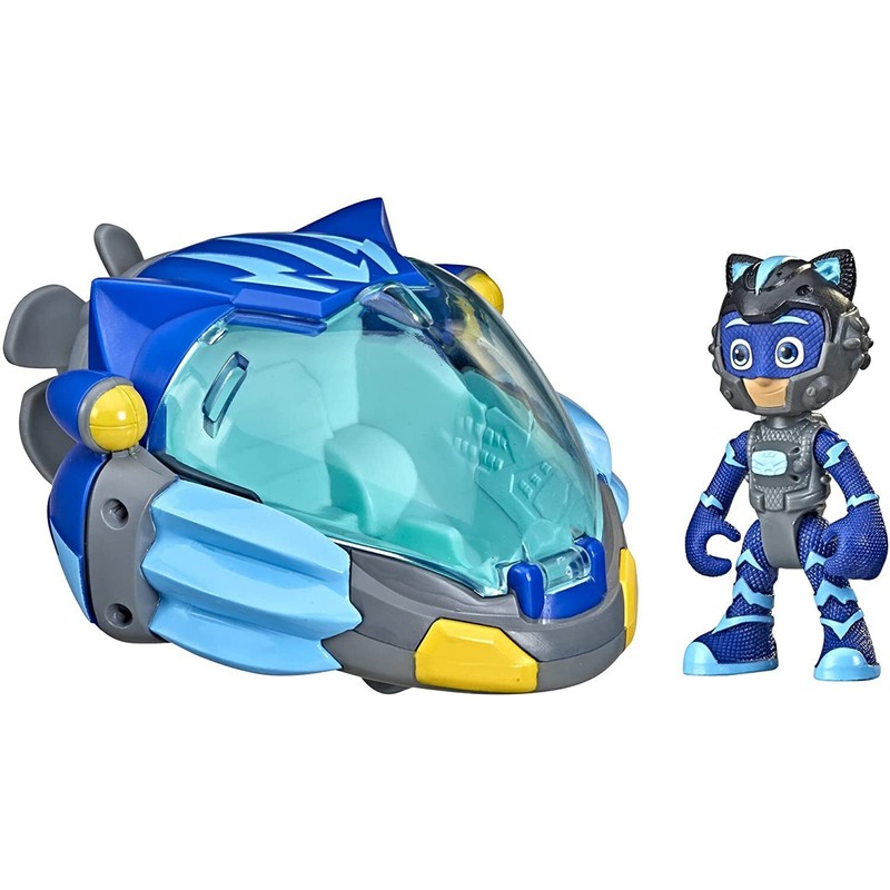 PJ Masks Underwater Heroes Catboy Action Figure and Sub Rover