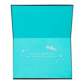 Papyrus Space Birthday Card (Journey Gets More Spectacular)