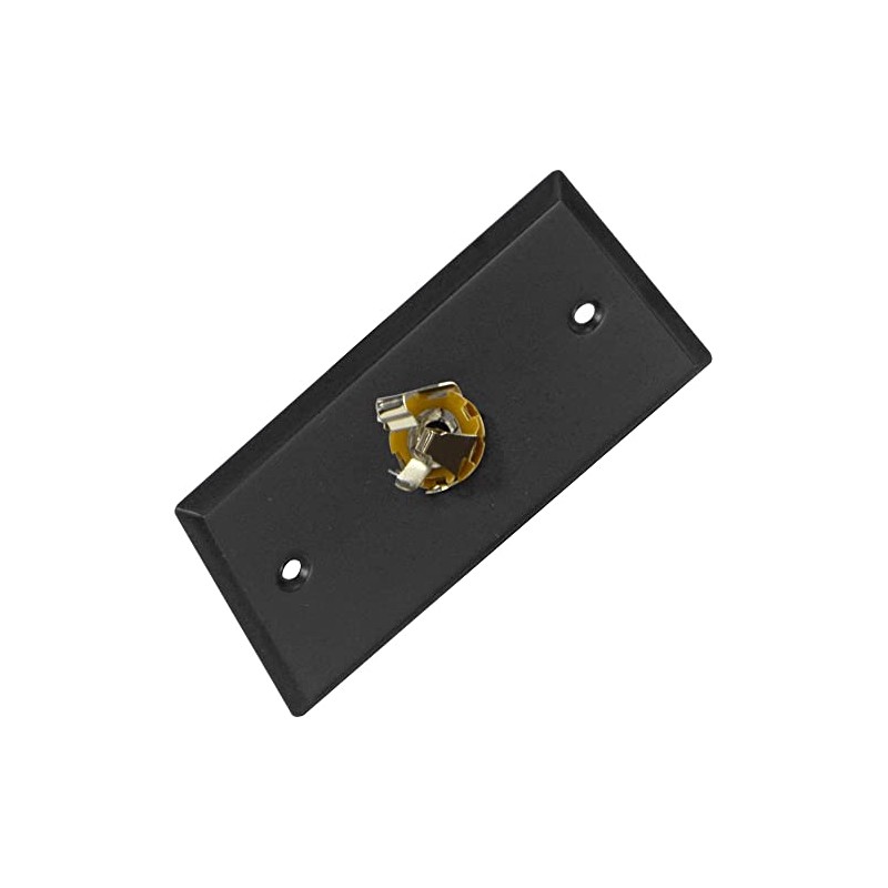 Seismic Audio - SA-PLATE44 - Black Stainless Steel Wall Plate