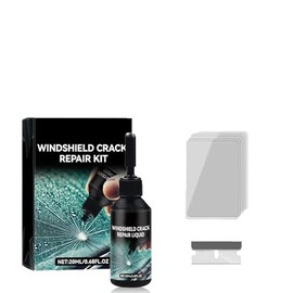 Lafoxla 1pcs Windshield Crack Repair Kit 2025 New Car Windshield Crack Repair Fluid, Glass Crack Repair Liquid for Automotive Windscreen Tool