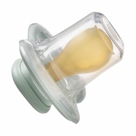 b.box Pacifier Soother Dummy Size 2 (2 Pack) | Natural Rubber Latex |Round Nipple | Antimicrobial | 6m+