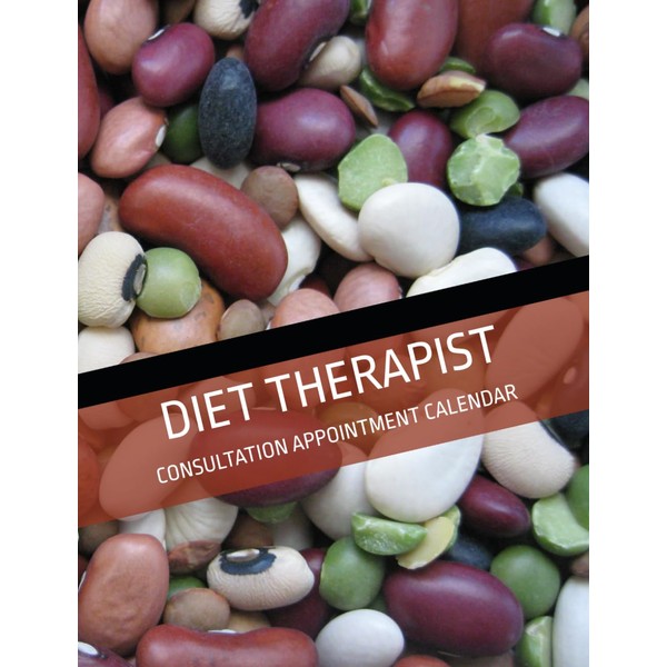 Diet Therapist Consultation Appointment Calendar: 12 Months Undated Daily Sheets