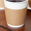 1InTheOffice Corrugated Coffee Cup Sleeves For 10oz 12oz 16 oz