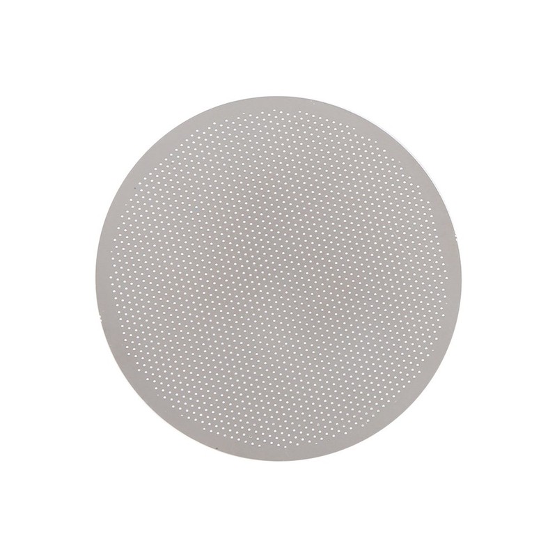 Solid Stainless Steel Mesh Coffee Filter, Reusable Metal Percolator Disc