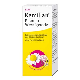Kamillan Pharma Wernigerode 50 ml - Natural Plant Power from Chamomile and Yarrow for Skin, Mucous membranes and Gastrointestinal Discomfort